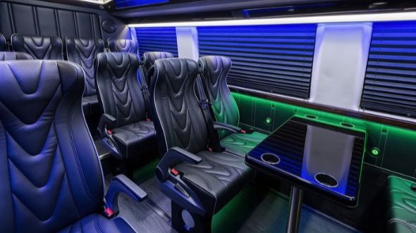 20 passenger sprinter van interior warwick