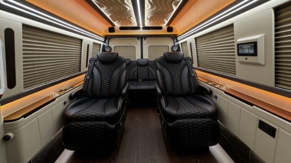 8 passenger sprinter van interior pawtucket