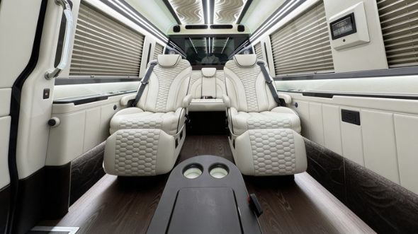 8 passenger sprinter van interior providence