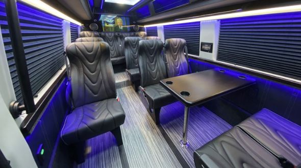 providence 18 passenger sprinter van interior