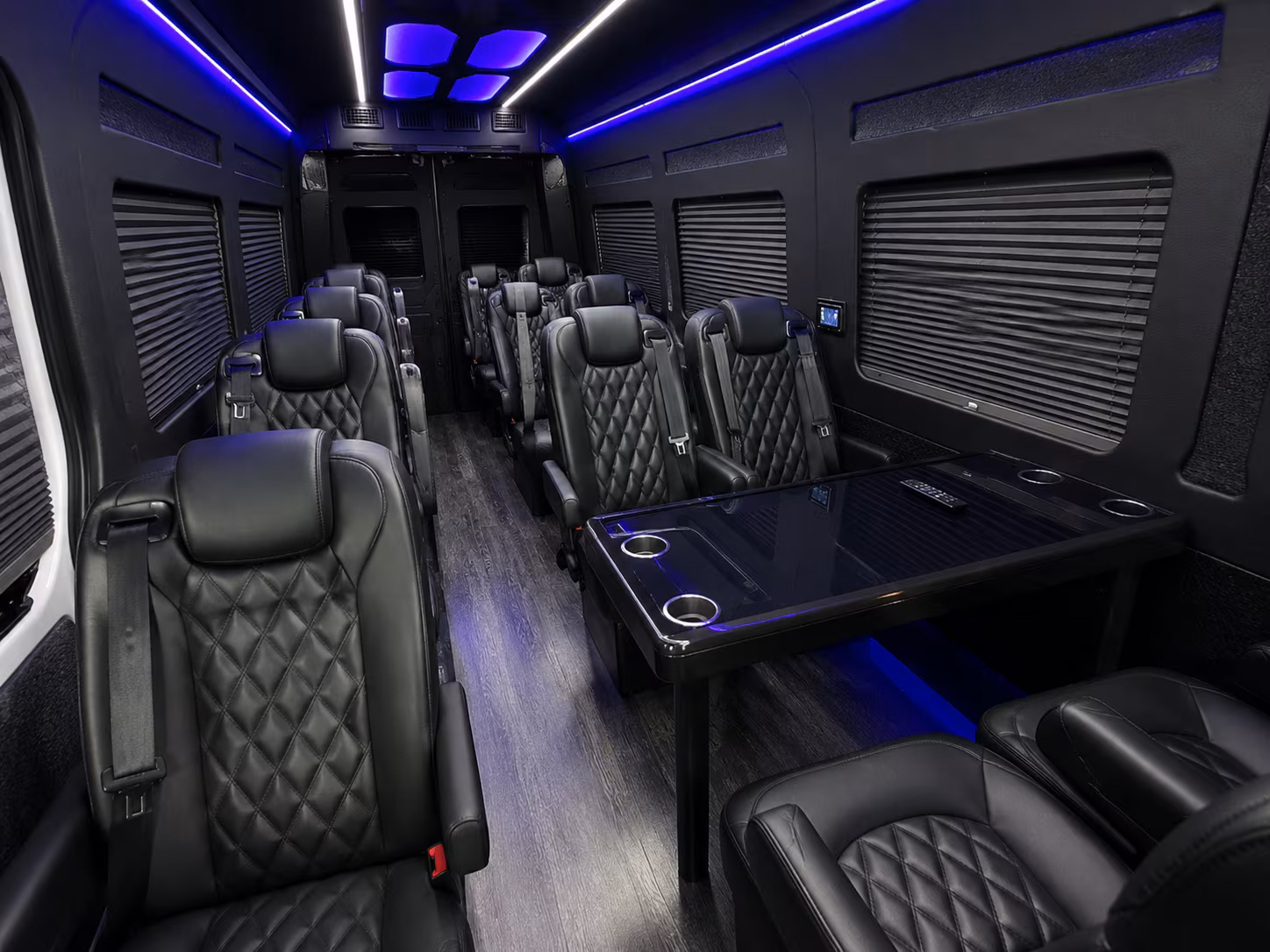 providence 12 passenger sprinter van inside