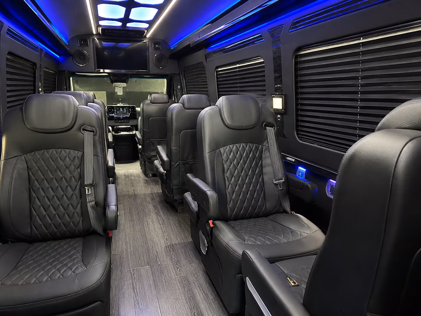 providence 18 passenger sprinter van inside