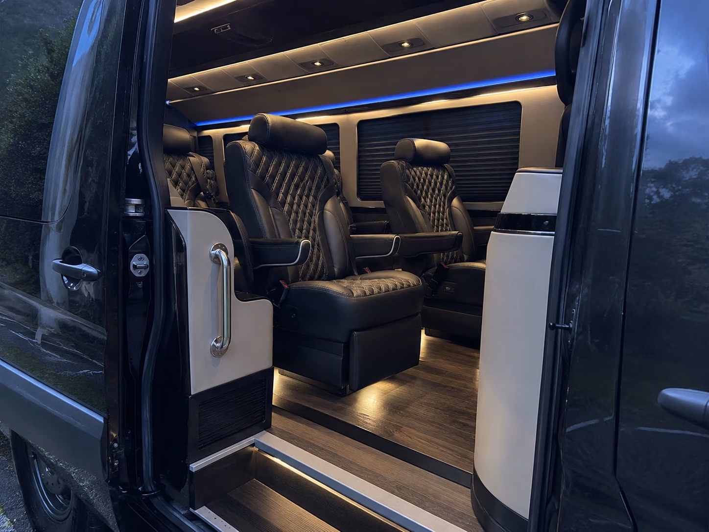 providence 20 passenger sprinter van interior