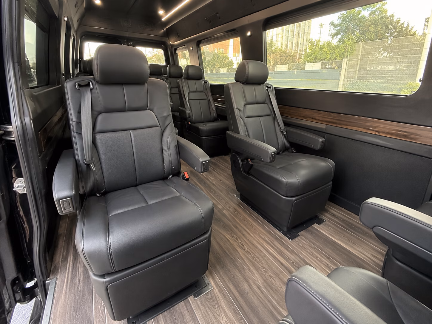 providence 8 passenger sprinter van inside